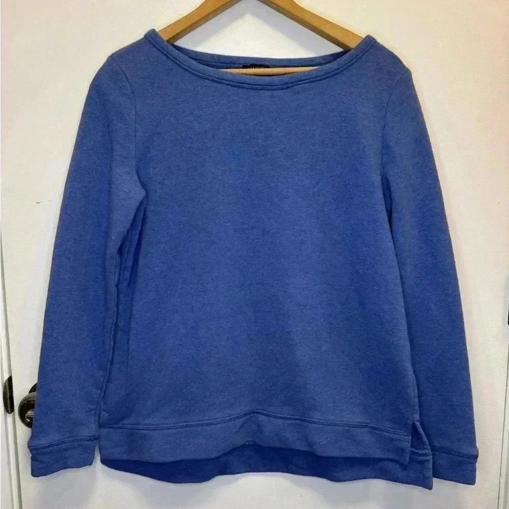Women’s Talbots blue pullover sweatshirt crewneck size small